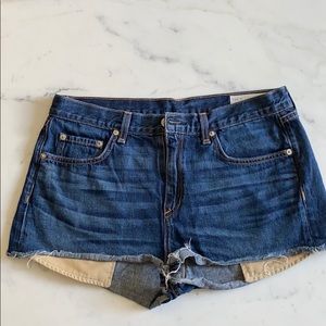 Rag and Bone jean shorts size 30